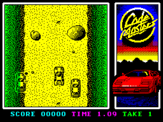 Italian Supercar screenshot 2 for ZX Spectrum